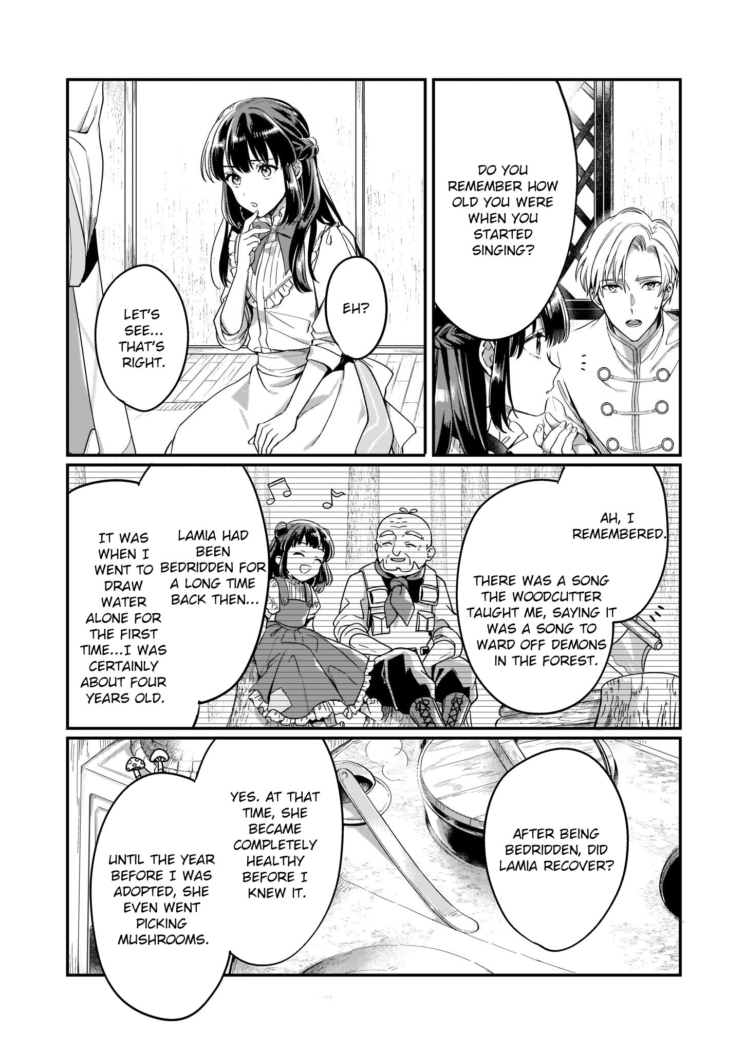 The Exiled Former Lady Loved by a Prince She Found in the Forest, Awakening as a Saint. Chapter 3 Page 19